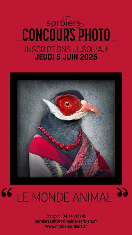 Concours photo 2025-Le monde animal_Sorbiers