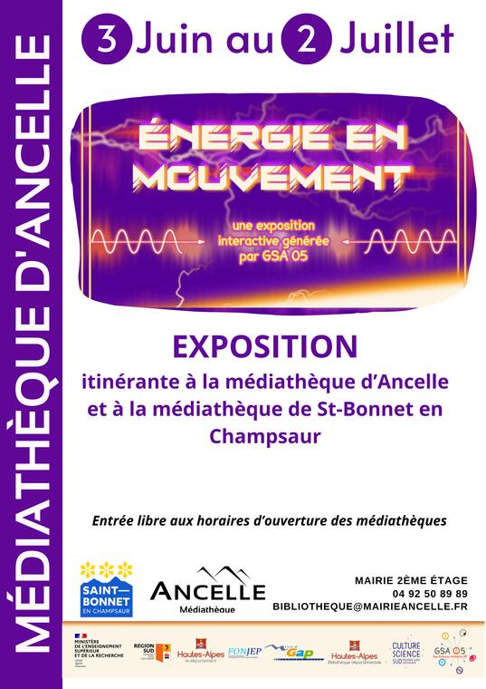 Exposition : Energie en mouvement_Ancelle