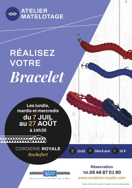 Atelier Matelotage Bracelet_Rochefort