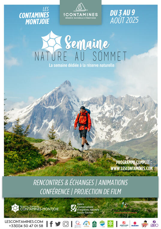 Semaine Nature - Réserve Naturelle les Contamines Montjoie