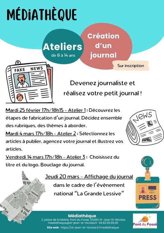 Atelier Petit Journaliste_Saint-Jean-Saint-Nicolas