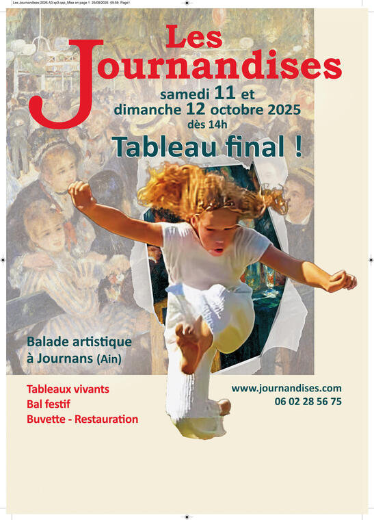 Affiche Journandises 2025