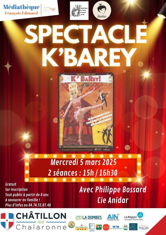 Spectacle K'Barey_Châtillon-sur-Chalaronne