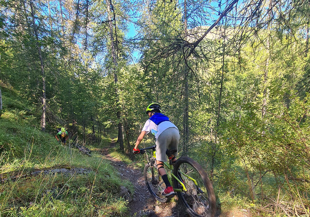 Itiniéraire VTT AE