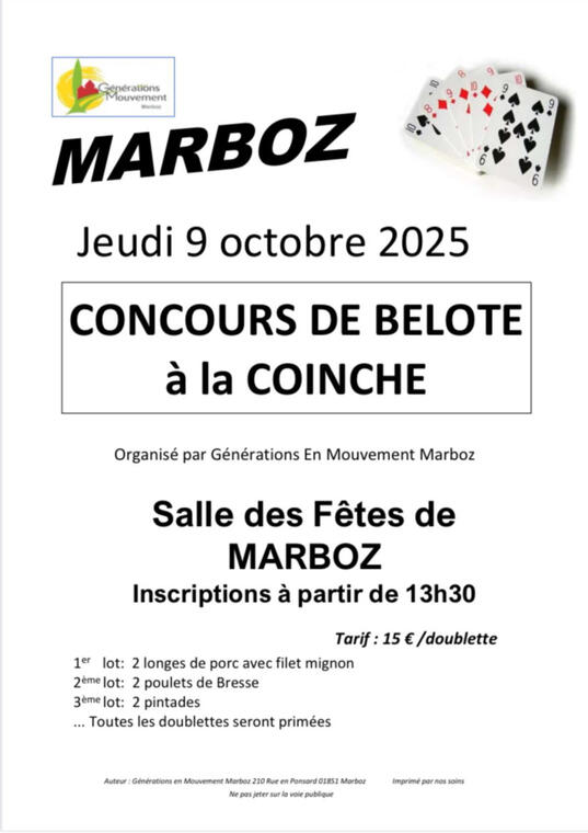 Affiche_Concours de coinche