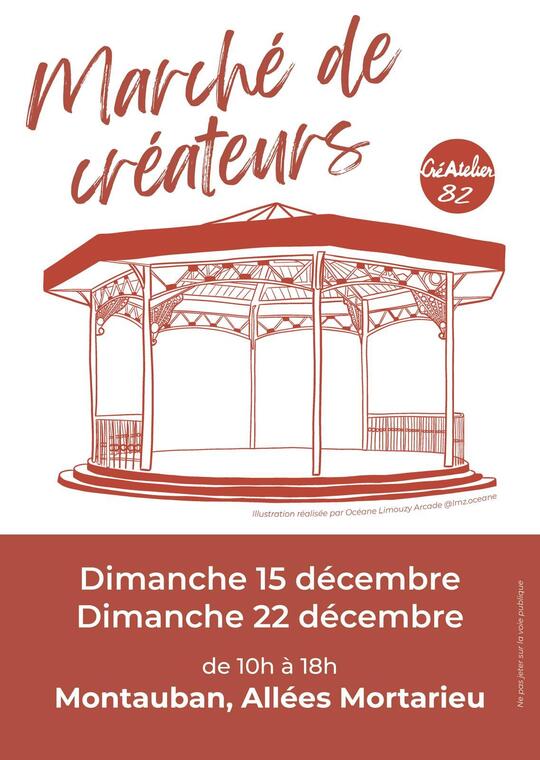 Marché de Noël 2024 - Créateurs_Montauban