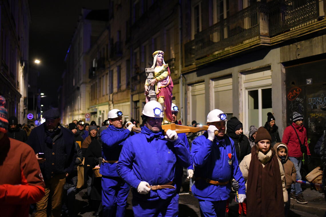 Défilé et feu d’artifice de la Sainte-Barbe_Saint-Étienne