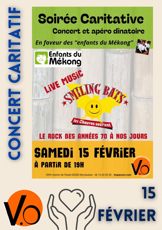 Concert caritatif - Enfants du Mékong_Montauban