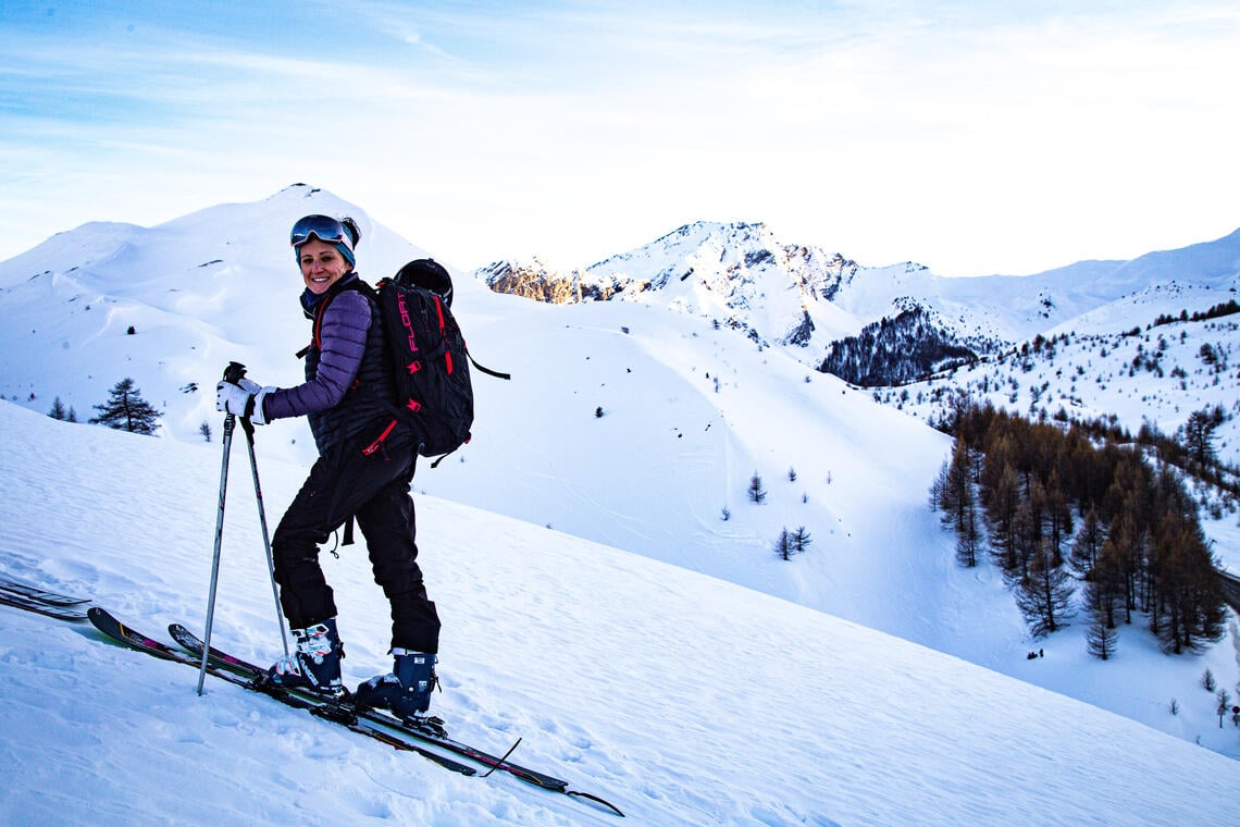 Rando ski expérience avec K2 et BCA : Initiation gratuite en ski de randonnée avec Mont Epique_Vars