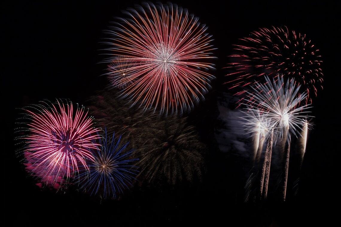 feu d'artifice