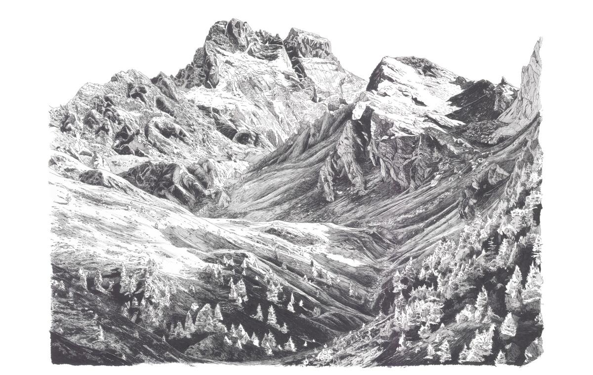 Exposition d'illustrations de Gaëlle Privat_Mont-Dauphin