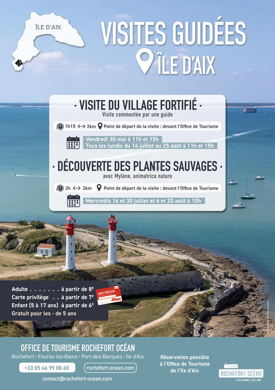 Visite guidée du village de l'île d'Aix_Île-d'Aix