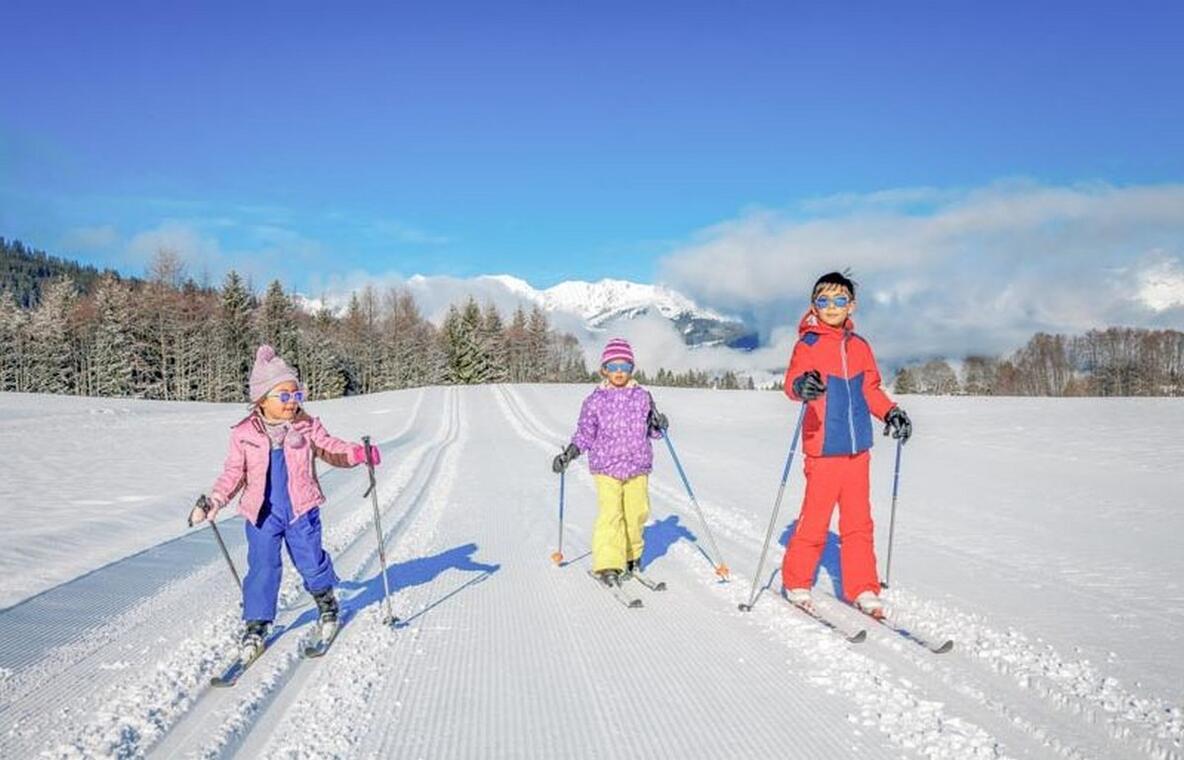 Ski de fond enfant à Abriès-Ristolas -Queyras