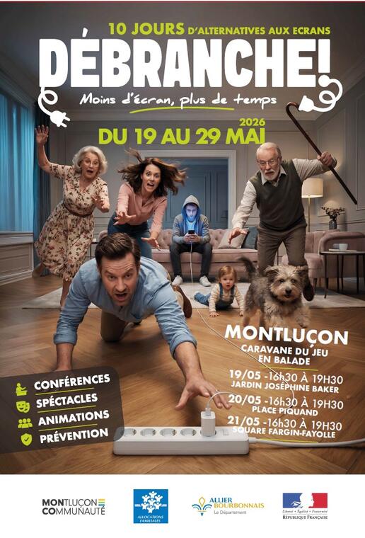 Débranche – La Caravane du jeu / Selenium (Montluçon) | Montluçon Tourisme