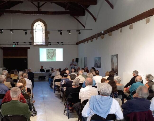 "Conférence de Claude Simon : “Peindre-écrire pour dire la vie m'impressionne”"_Ginals