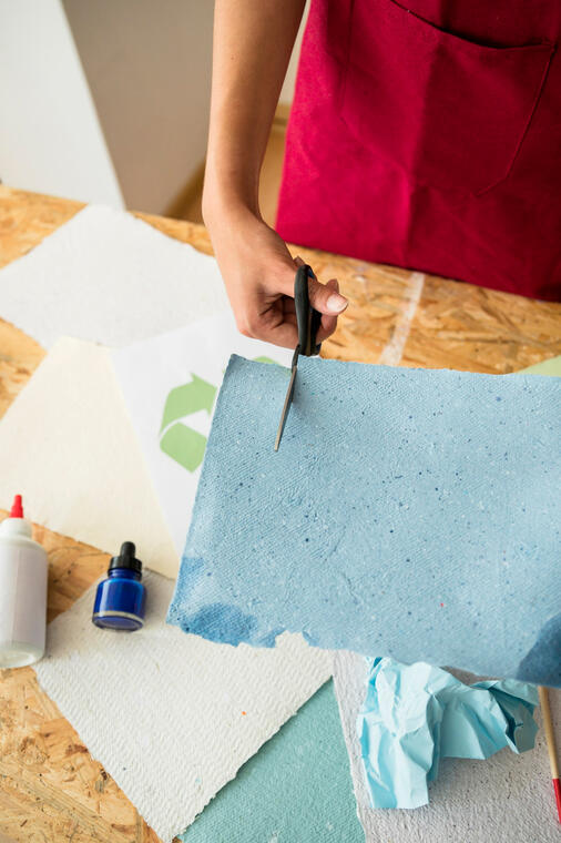Ateliers Papier Recyclé_Labastide-Saint-Pierre