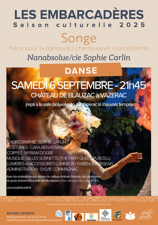 Spectacle de danse "Le Songe d'un Inconnu"_Vazerac