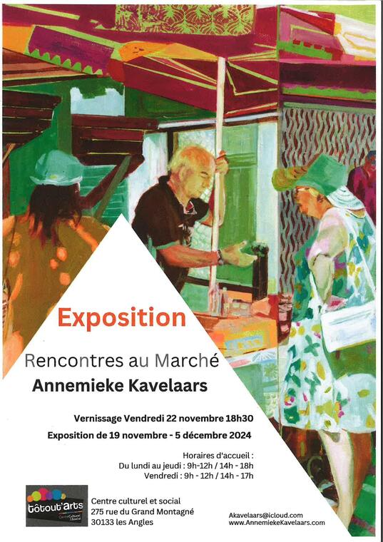 Exposition "Rencontres au marché"_Les Angles