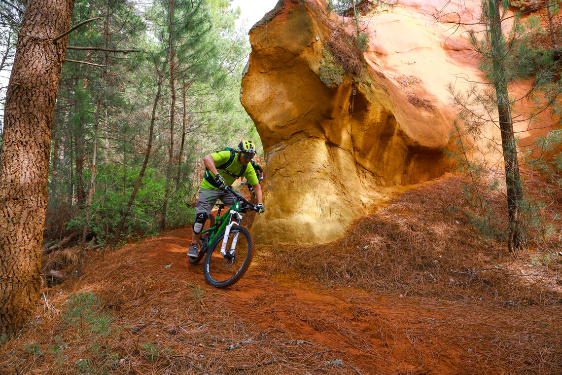 GTV VTT Etape 7 - De Saint-Saturnin-les-Apt à Vitrolles-en-Luberon