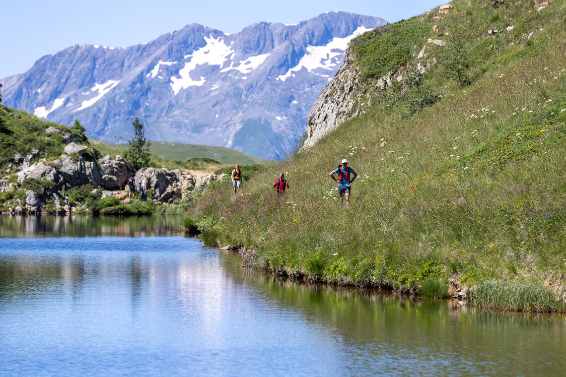 Oisans Trail Tour - trail court