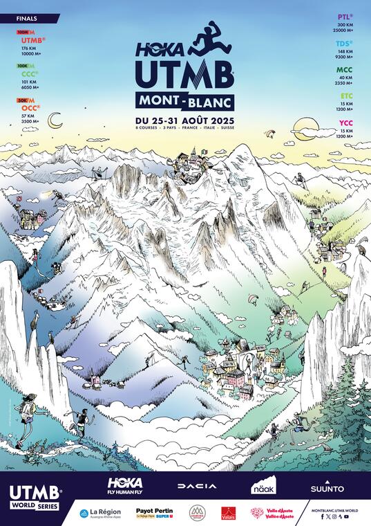 Affiche UTMB 2025
