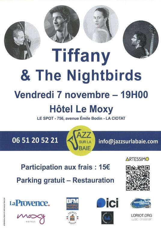 Concert Tiffany & The Nightbirds_La Ciotat