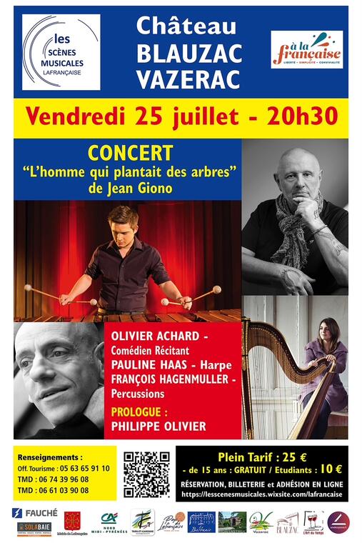 Concert lecture "L'homme qui plantait des arbres"_Vazerac