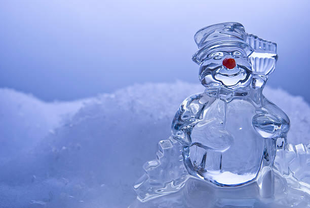 Sculpture sur glace