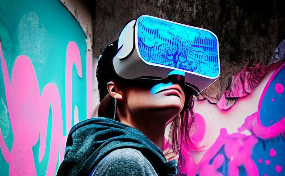 Animation graff en réalité virtuelle