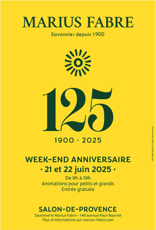 Marius Fabre : Week-end Anniversaire 125 ans_Salon-de-Provence