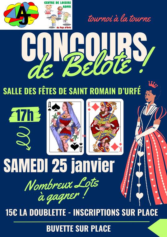 Concours de belote_Saint-Romain-d'Urfé