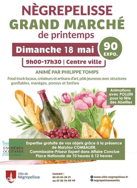 Grand marché de printemps_Nègrepelisse