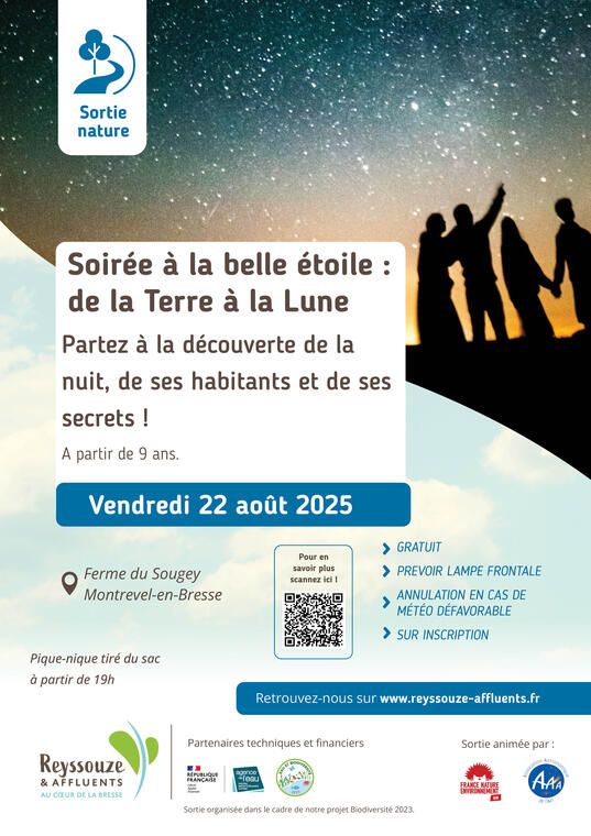 [Sortie nature] Soirée à la belle étoile : de la Terre à la Lune_Montrevel-en-Bresse