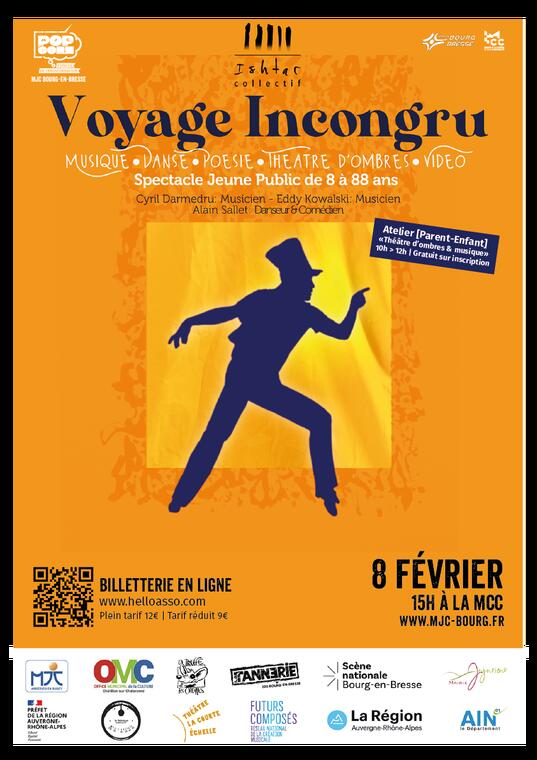 "Voyage incongru" [dès 8 ans]_Bourg-en-Bresse