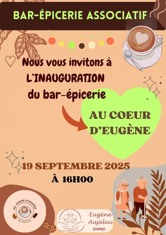 Inauguration du bar-épicerie associatif « Au Cœur d’Eugène »_Nègrepelisse