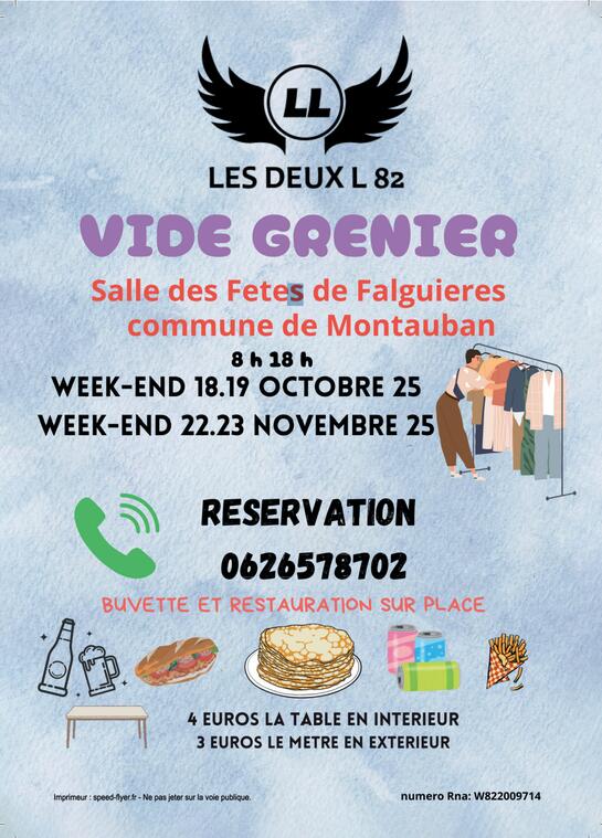 Vide grenier - Salle de Falguières_Montauban