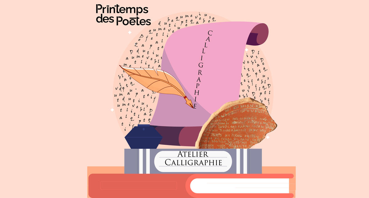 Atelier calligraphie - Printemps des Poètes_Lezoux