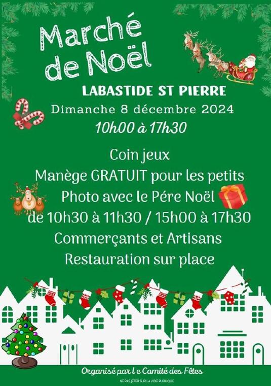 Marché de Noël_Labastide-Saint-Pierre