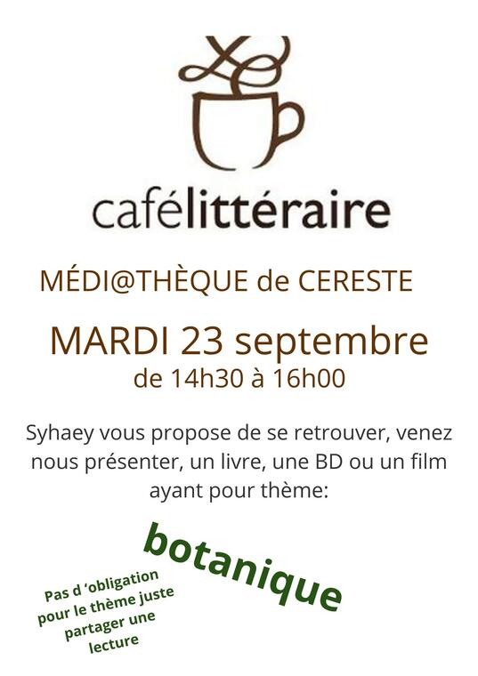 Café littéraire_Céreste