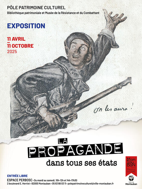 Visite guidée - Exposition "La propagande dans tous ses états"_Montauban