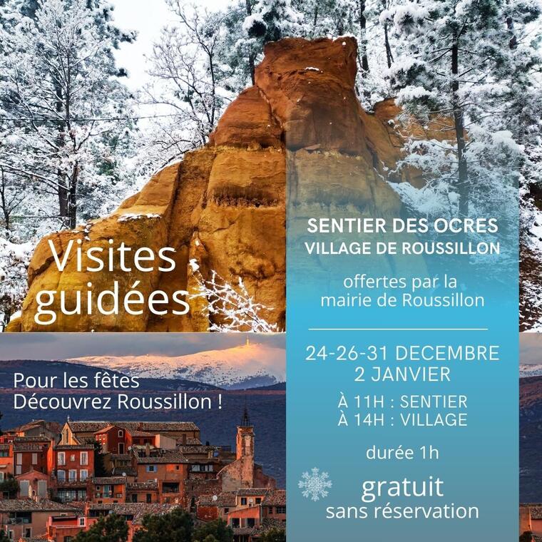 Visite guidée du sentier des Ocres et du village_Roussillon