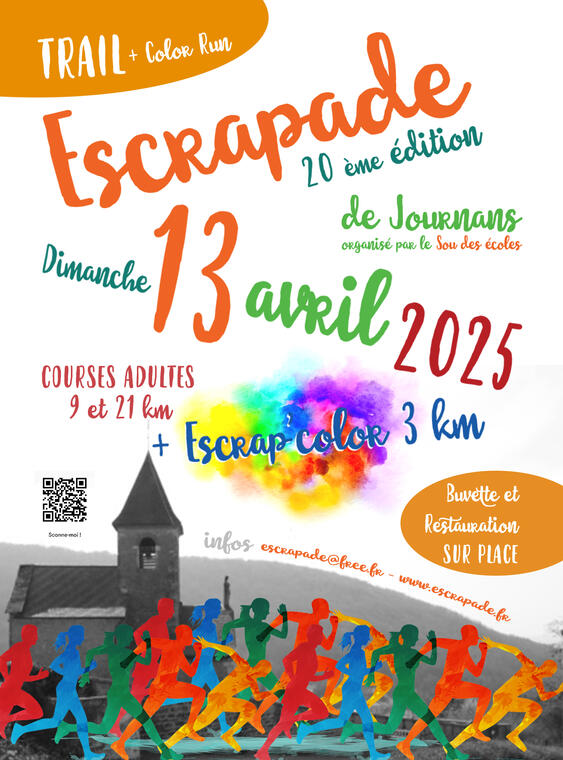 Affichette Escrapade 2025