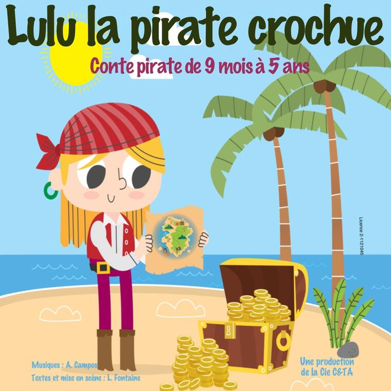 Spectacle Jeune Public - Lulu la pirate crochue_Montauban