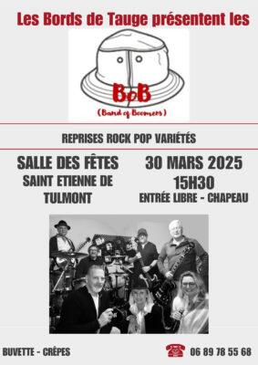 Concert des BOB (Band of Boomers)_Saint-Etienne-de-Tulmont