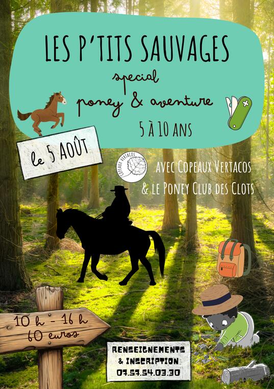 Les p'tits sauvages : poney et aventure_Villard-de-Lans