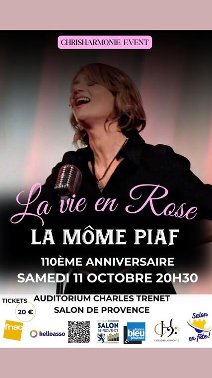 Concert : La vie en Rose - La Môme_Salon-de-Provence