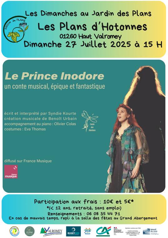 Conte musical, épique et fantastique "Le Prince Inodore"_Haut Valromey