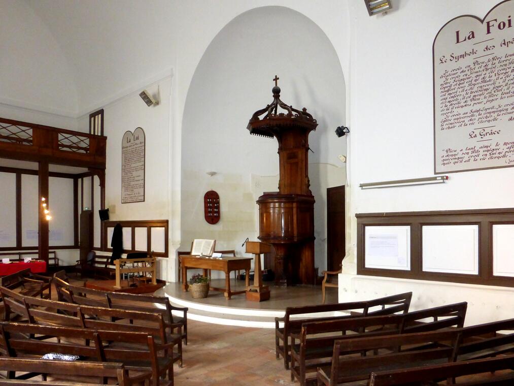 Les Journées européennes du Patrimoine : le temple protestant_Rochefort