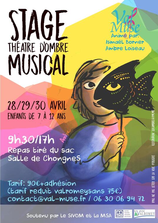 Stage théâtre d'ombre musical
