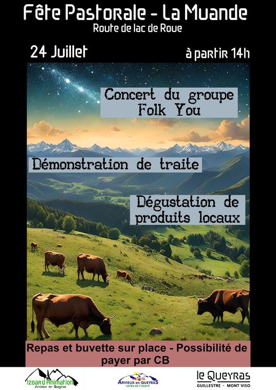 Fête Pastorale dans l'alpage_Arvieux